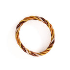 Bracelet Bouddhiste Tressé Gold, Brown, Champagne, Abricot Doré