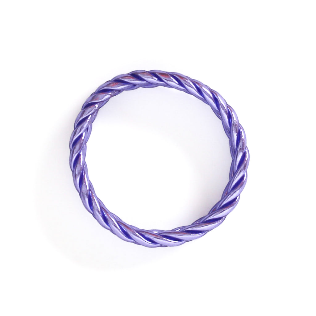 Bracelet Bouddhiste Tressé Lilas