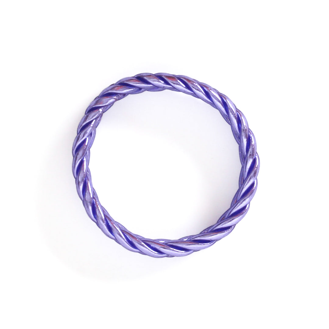 Bracelet Bouddhiste Tressé Lilas