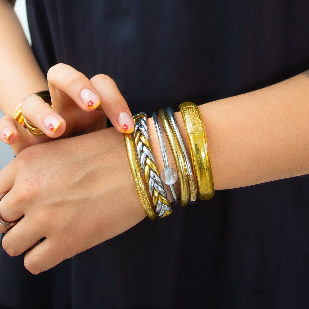 Bracelet Bouddhiste Yantra Gold