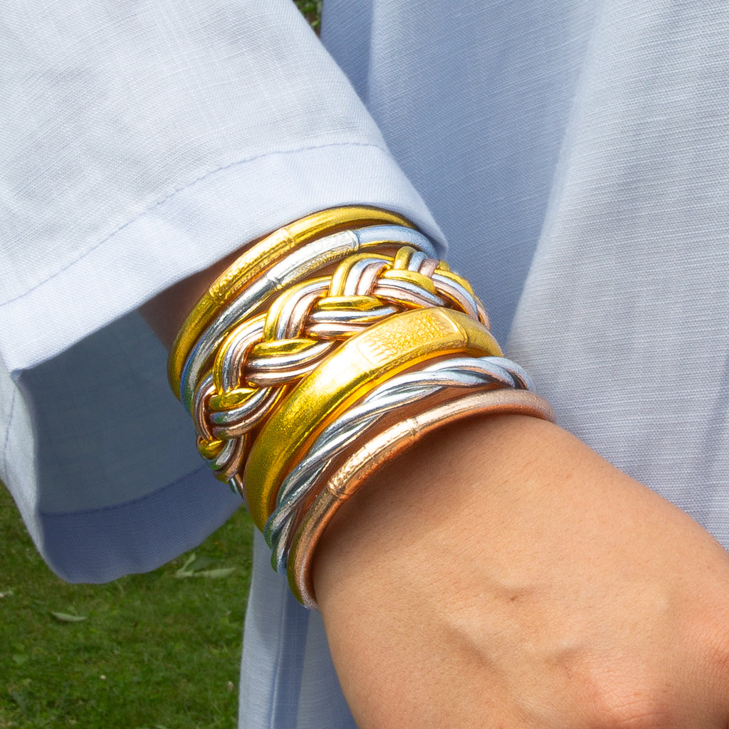Bracelet Bouddhiste Yantra Gold