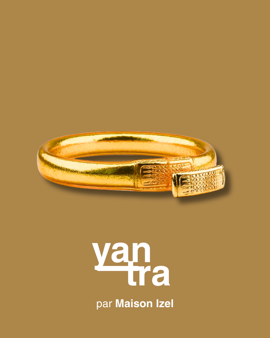 Bracelet Bouddhiste Yantra Gold