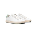 Basket Bradley California - White Leather Loden Green