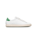 Basket Bradley California - White Leather Loden Green