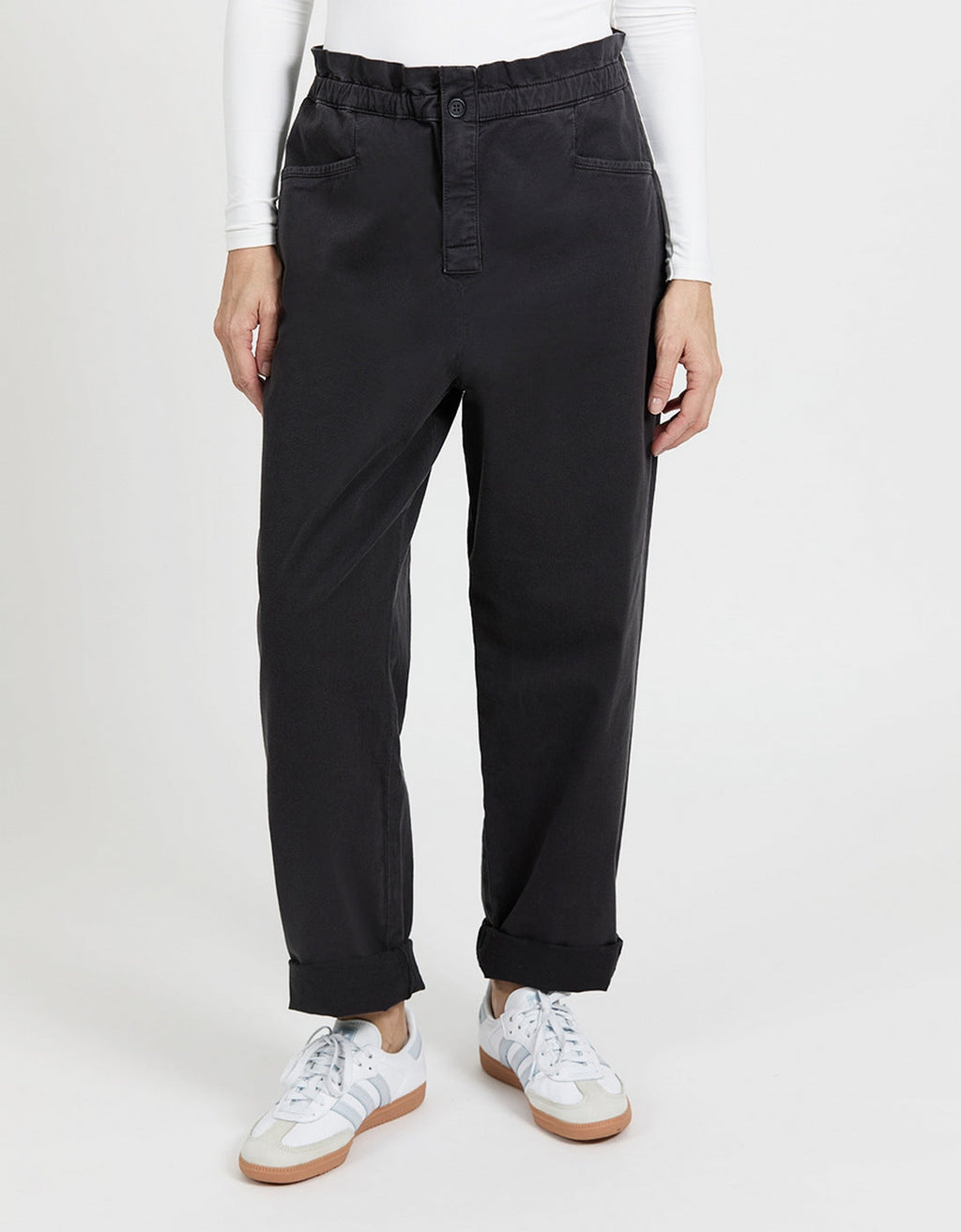 Brady Tapered Trousers - Carbon - Women