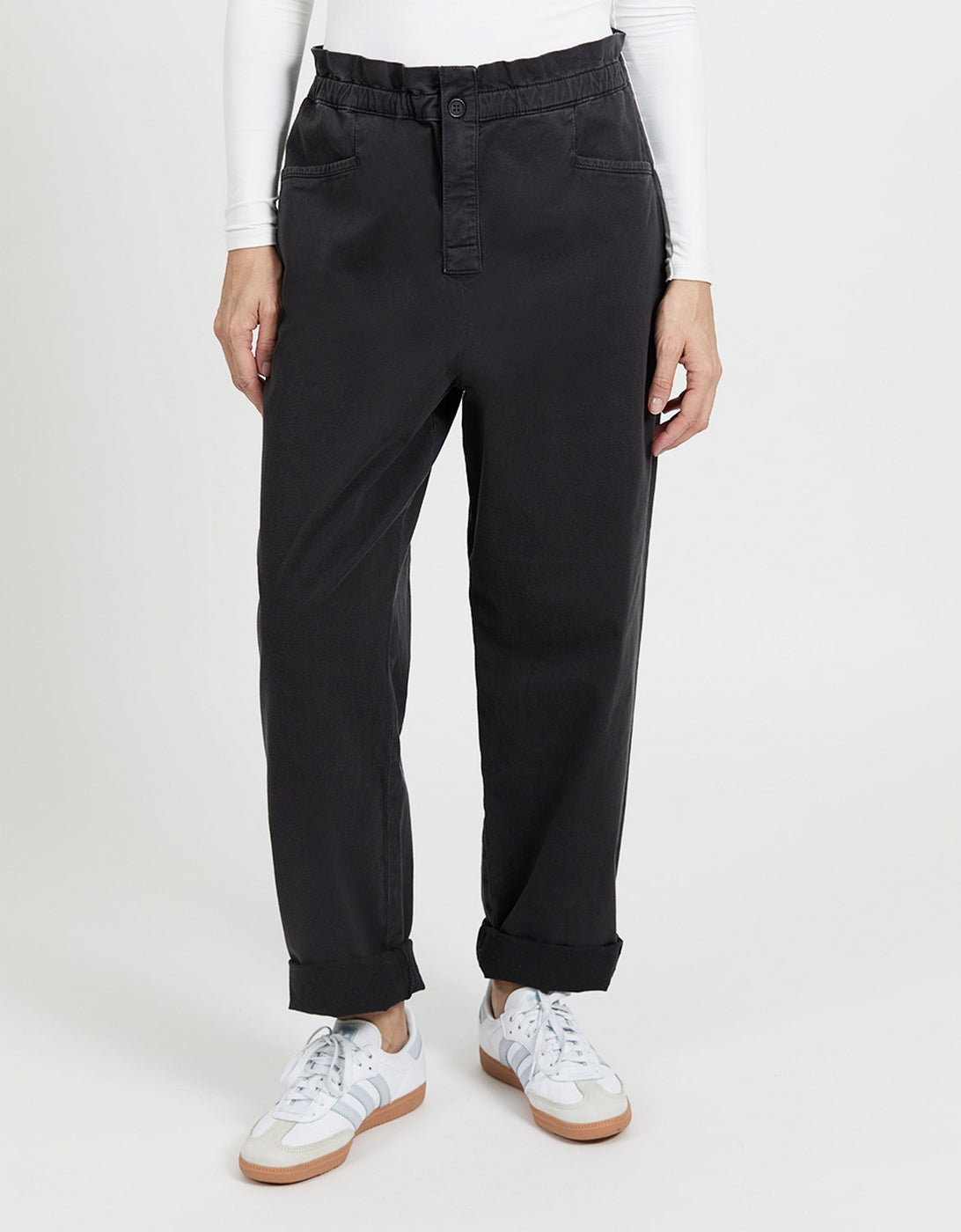 Brady Tapered Trousers - Carbon - Women
