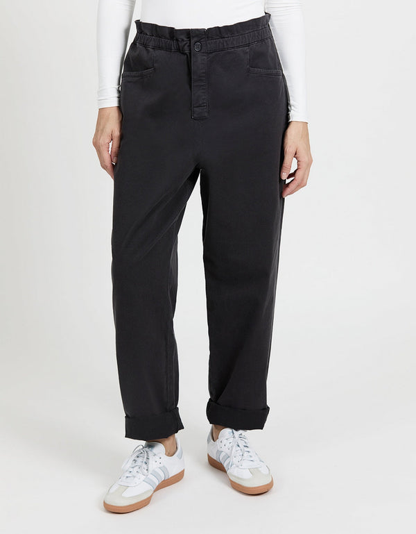 Pantalon Tapered Brady - Carbone - Femme