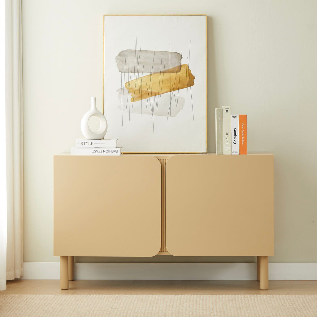 Braga - Aparador de 2 puertas - Beige