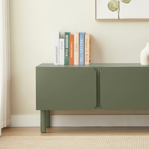 Mueble TV - Braga - 3 Puertas - Verde