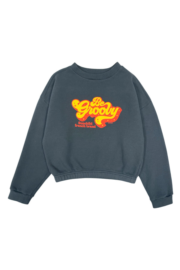 Sweat Fille - Branco Groovy - Zan