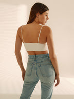 Brassière Bustier Hot White