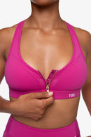 Brassière Ziptech - Raspberry