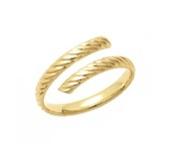 Bague "Tourbillon Doré" Or Jaune 375/1000
