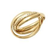 Bague "Liaison Parfaite" Or Jaune 375/1000