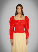 Brigitte Blouse - Red