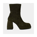 Boots Ann Tuil Brigitte - Velours Kaki