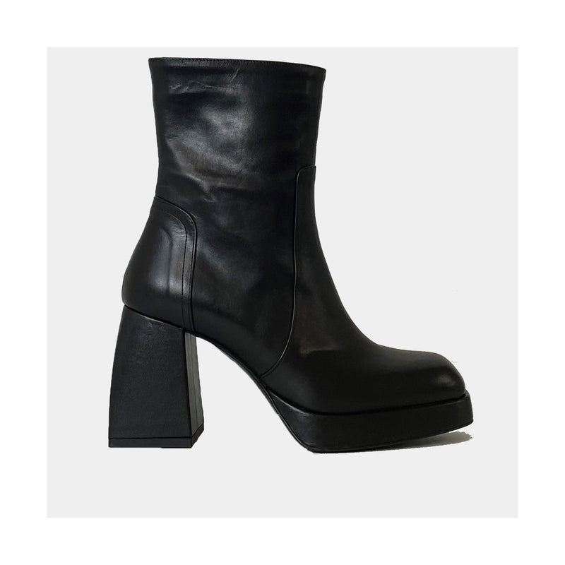 Boots Ann Tuil Brigitte - Cuir Noir