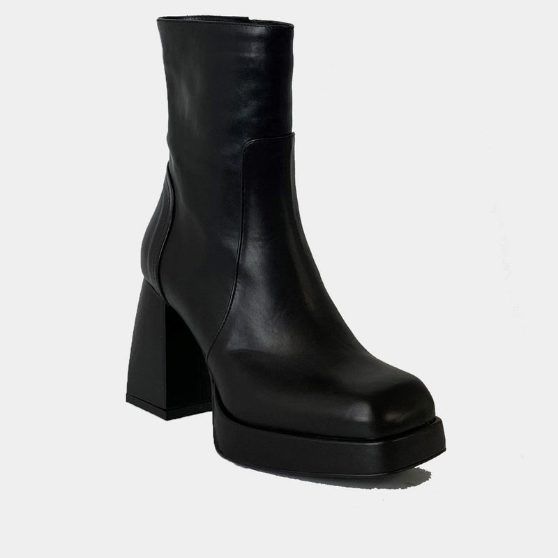 Boots Ann Tuil Brigitte - Cuir Noir