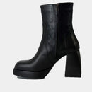 Boots Ann Tuil Brigitte - Cuir Noir