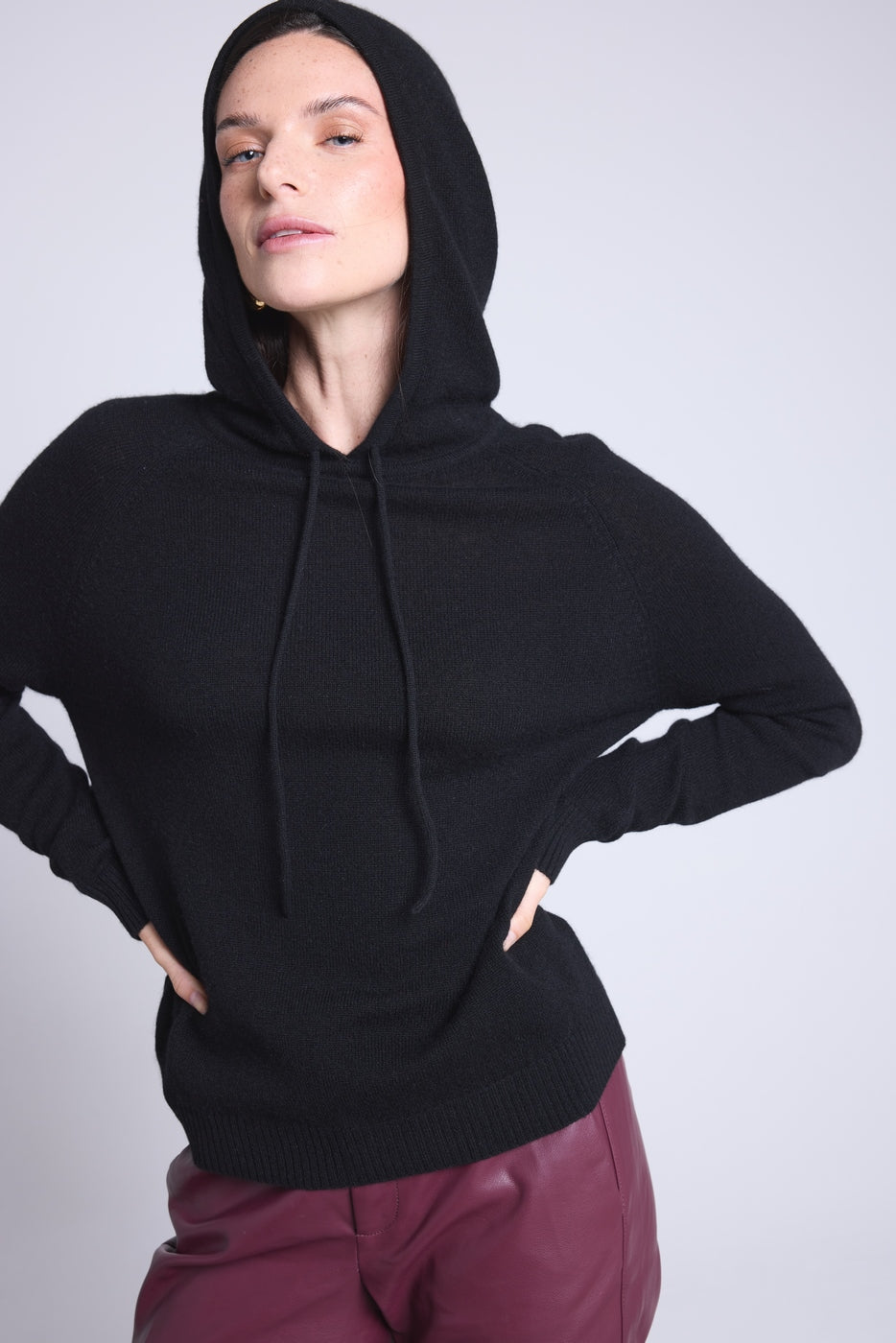 Sweat A Capuche Brigitte - Noir - Femme