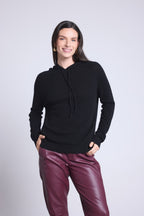 Sweat A Capuche Brigitte - Noir - Femme