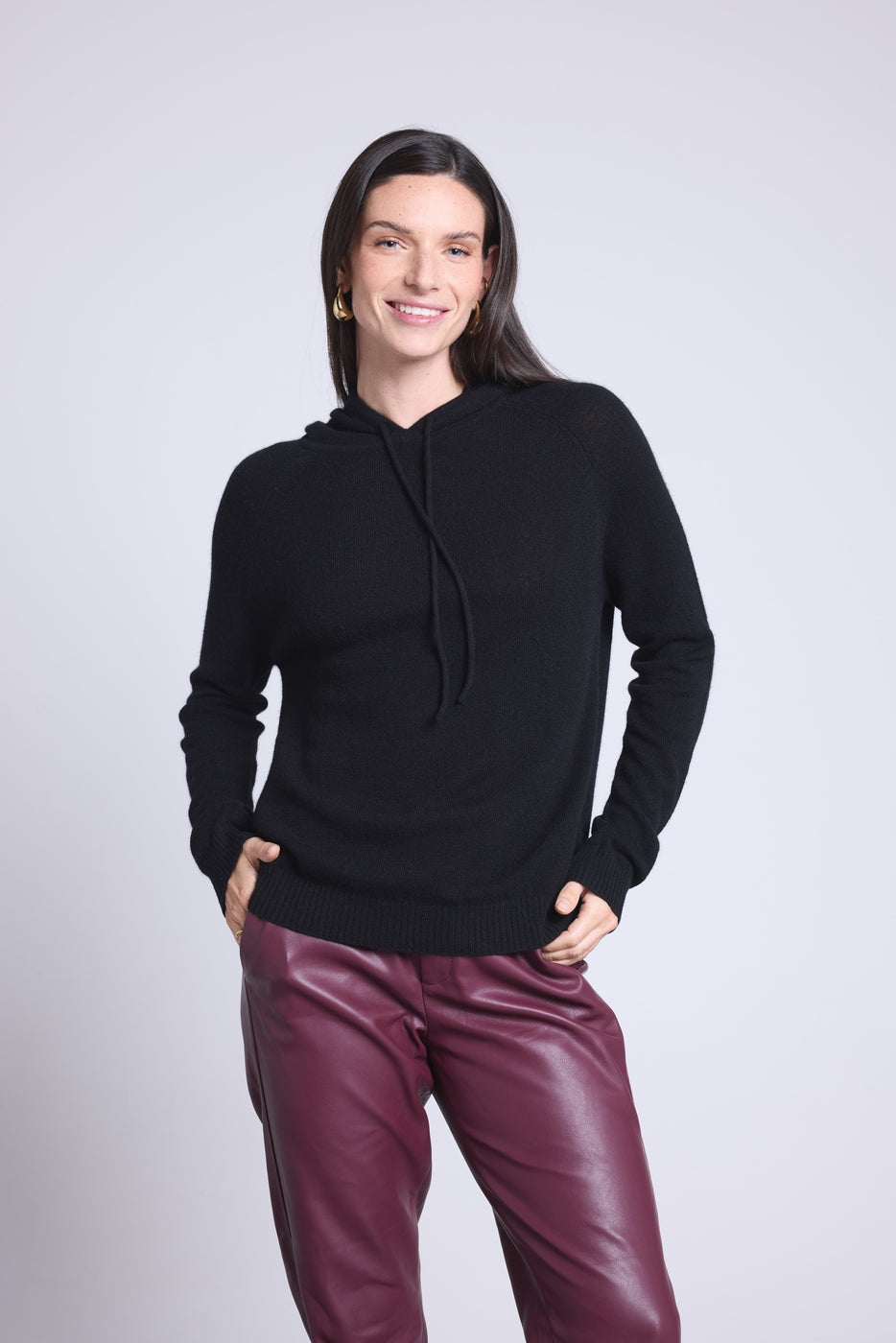 Sweat A Capuche Brigitte - Noir - Femme