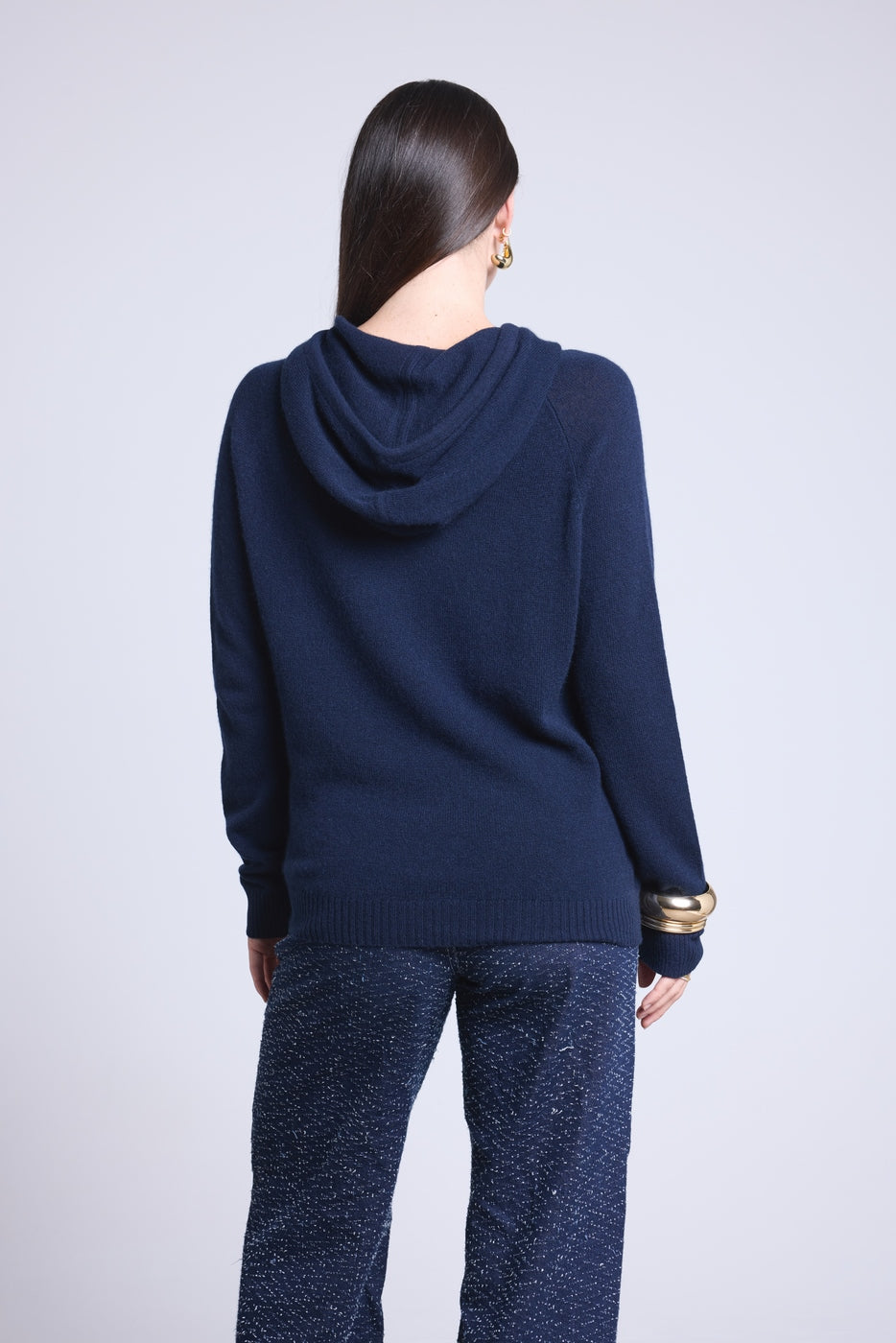 Brigitte Hoodie - Navy Blue - Women