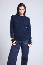 Brigitte Hoodie - Navy Blue - Women