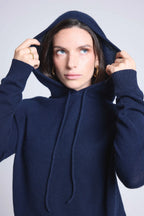 Brigitte Hoodie - Navy Blue - Women
