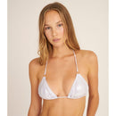 Haut Brillant Triangle Aros - Argent