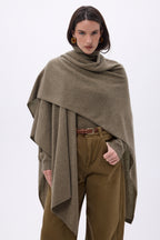 Poncho Brisa - Caqui jaspeado - Mujer
