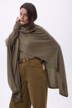 Poncho Brisa - Caqui jaspeado - Mujer