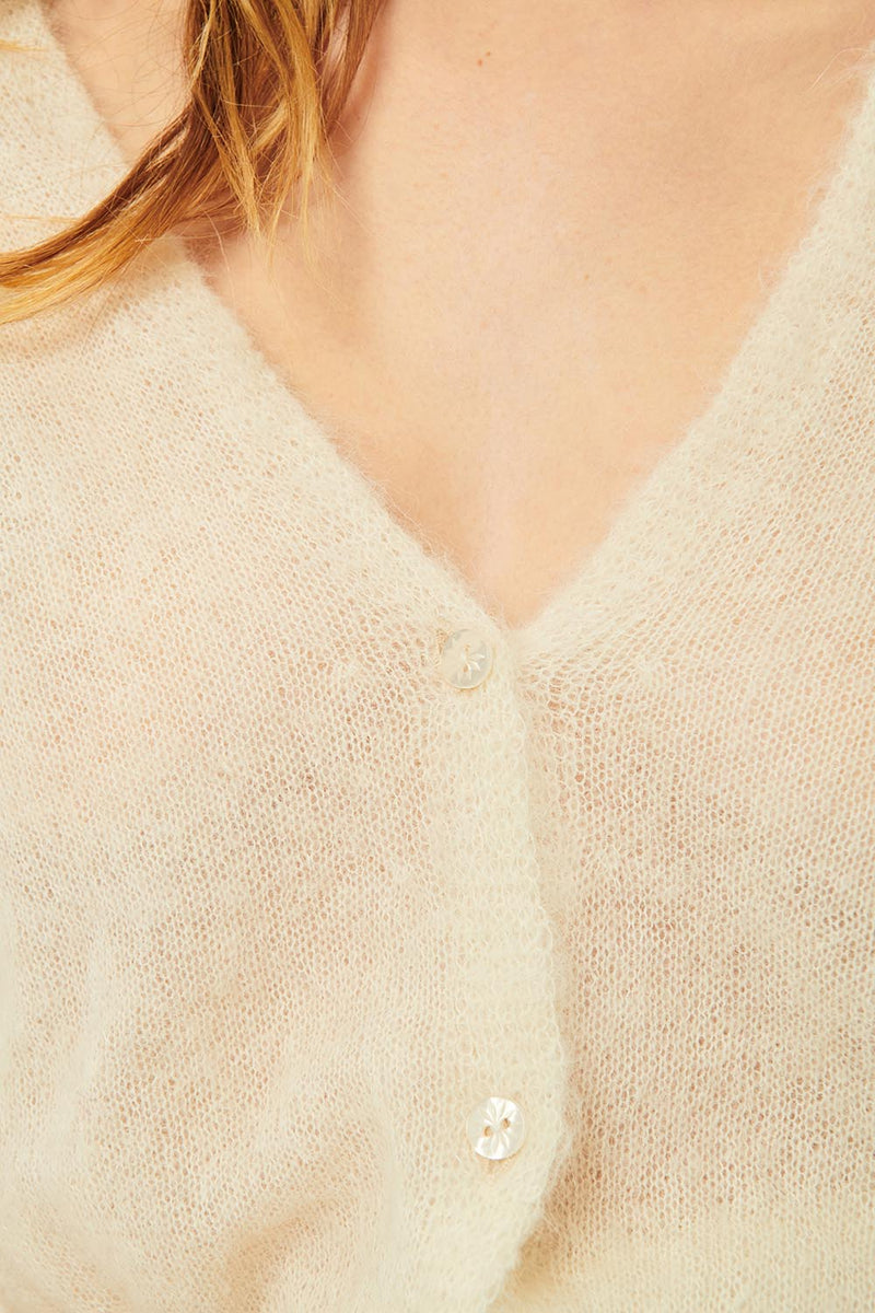 Brisou Vest - Ecru