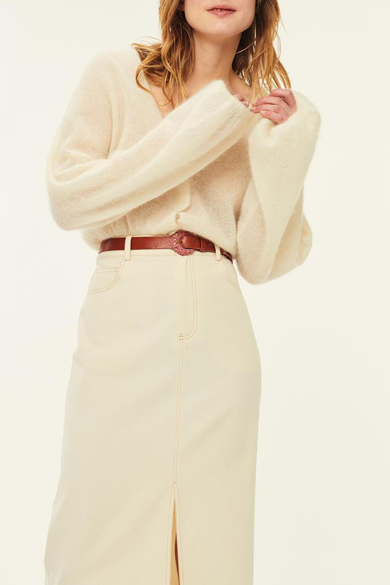 Brisou Vest - Ecru