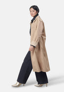 Trench long oversize Labdip beige