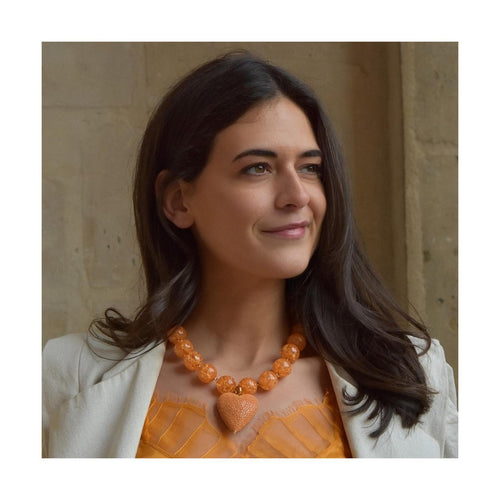 Collier Britney - Orange