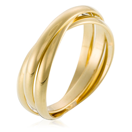 Bague "Saturna" - Or Jaune 375/1000