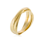“Saturna” Ring 375/1000 Yellow Gold