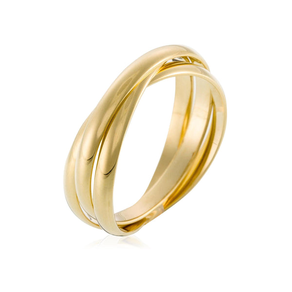 “Saturna” Ring 375/1000 Yellow Gold