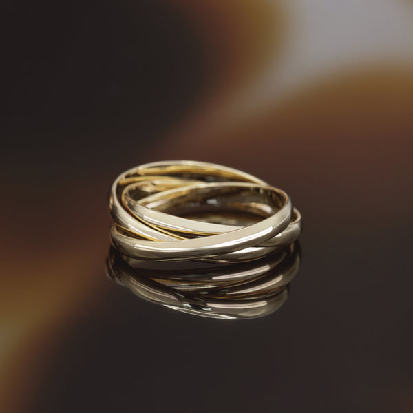 Bague "Saturna" Or Jaune 375/1000