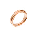 Anillo “Saturna” – Oro rosa 375/1000