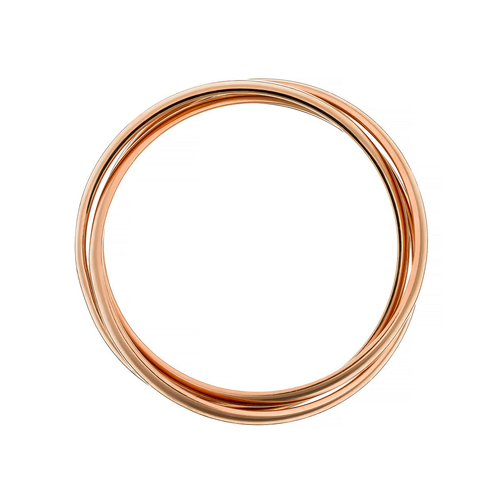 Anillo “Saturna” – Oro rosa 375/1000