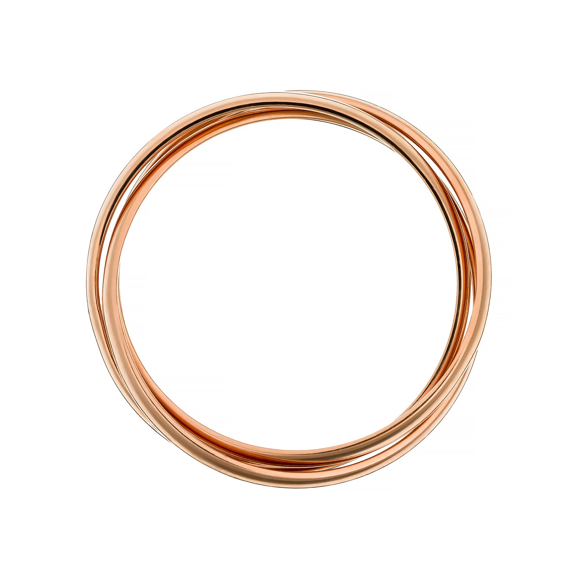 Anillo “Saturna” – Oro rosa 375/1000
