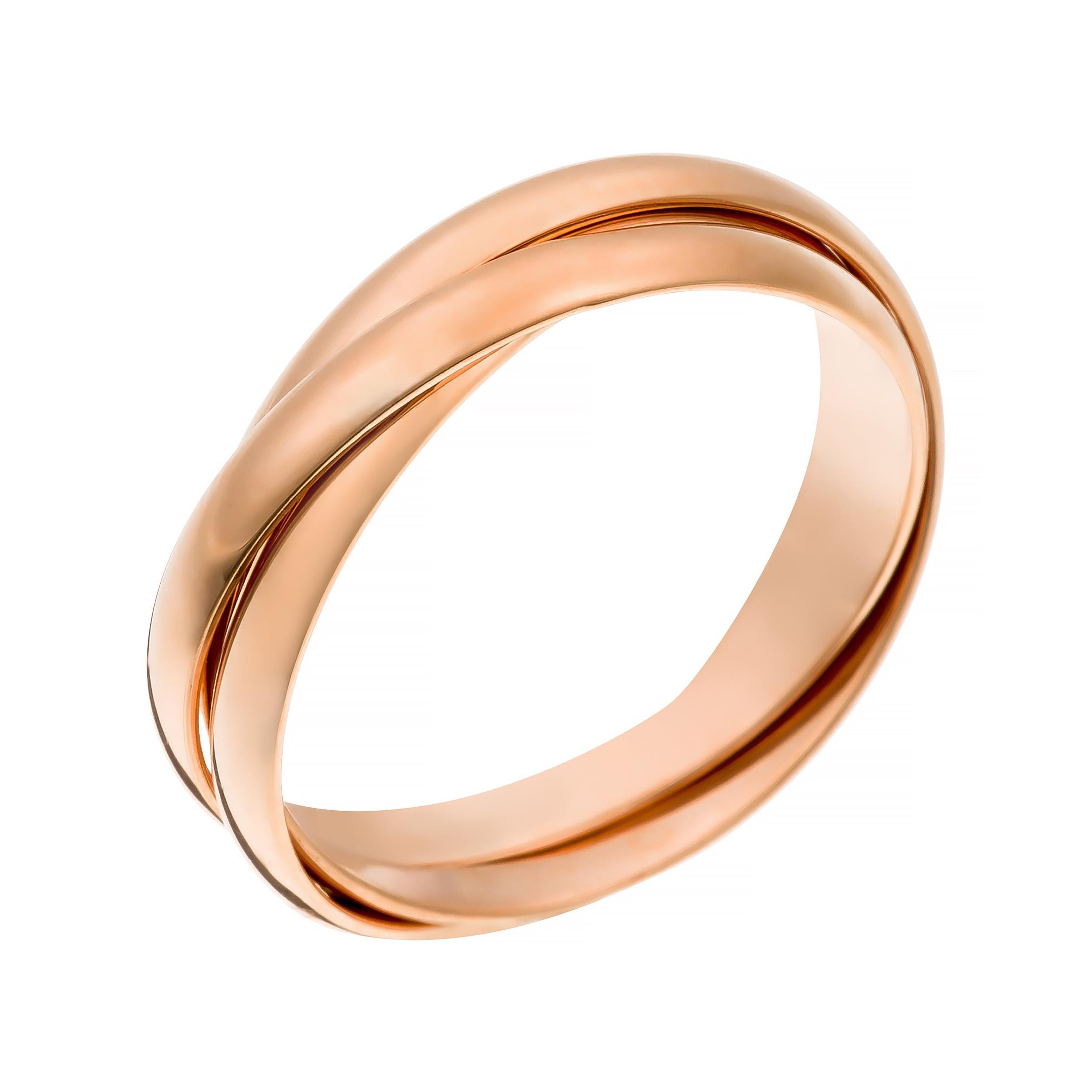 "Saturna" Ring in 375/1000 Rose Gold