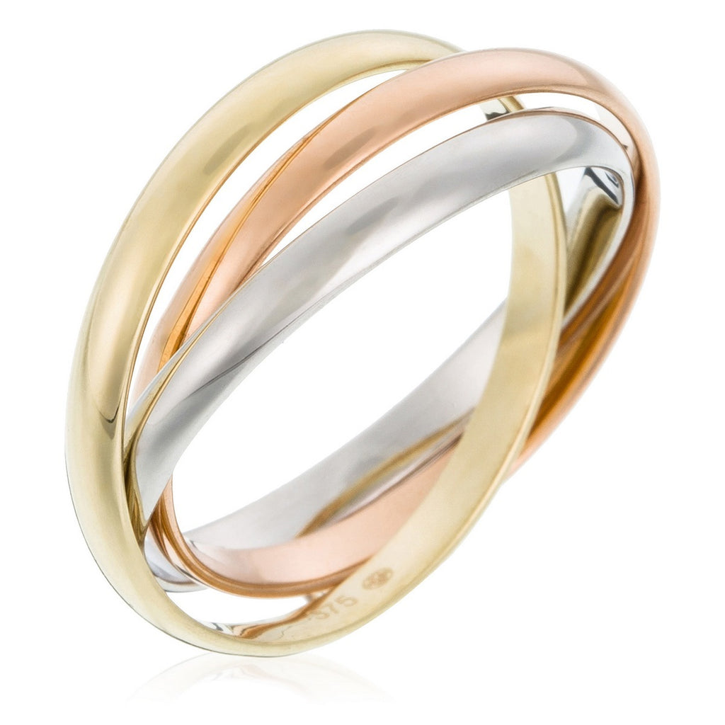 Bague "Tri Or" Or Tricolore - Or Tricolore