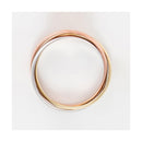 Bague "Tri Or" Or Tricolore 375/1000 - Or Tricolore 375/1000