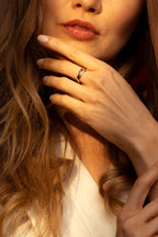Bague "Tri Or" Or Tricolore 375/1000