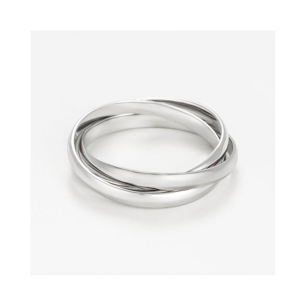 Bague "Saturna" - Or Blanc 375/1000