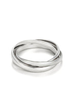 Bague "Saturna"  Or Blanc 375/1000