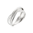 Bague "Saturna" - Or Blanc 375/1000